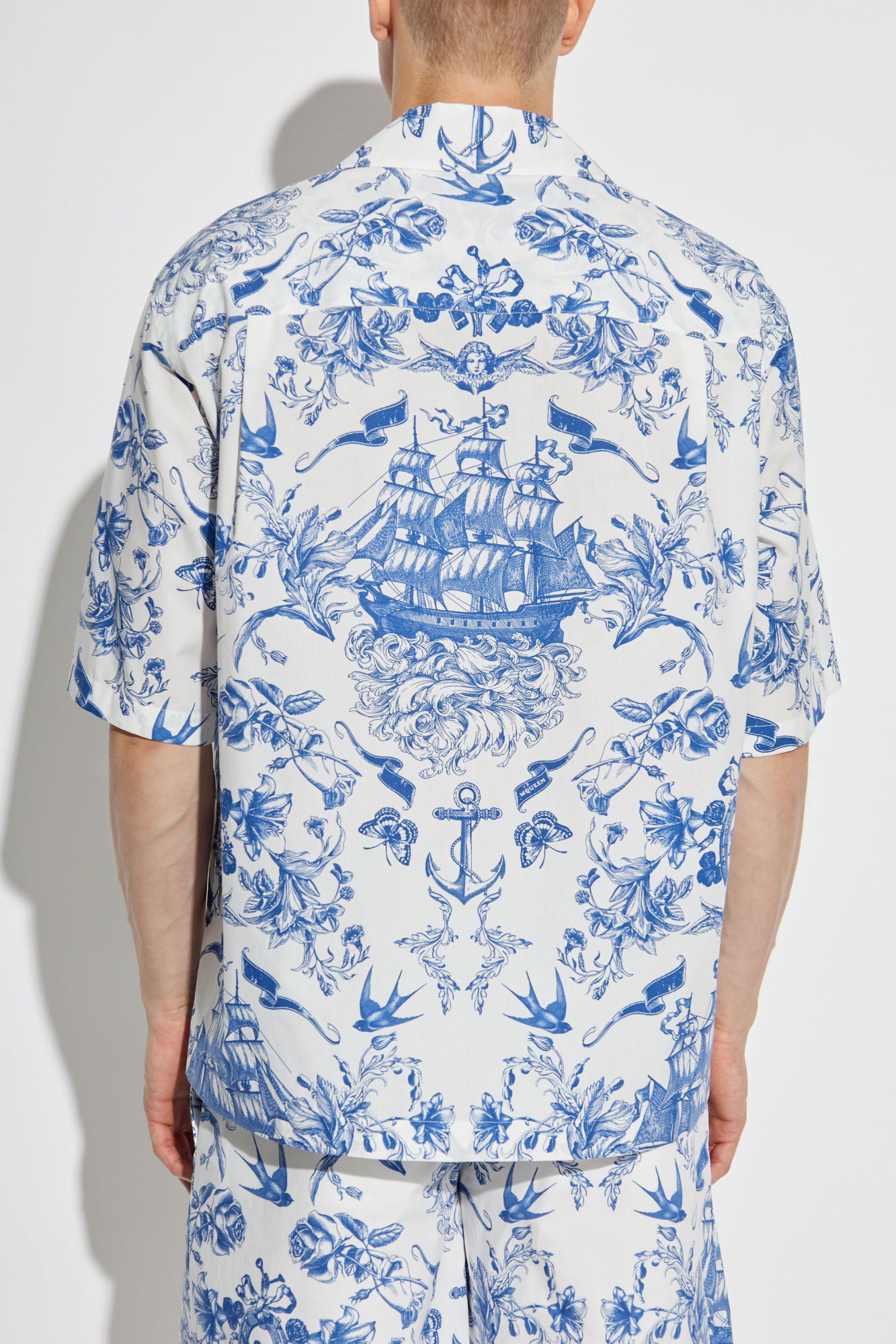 【24SS NEW】Alexander mcqueen / フローラル プリント シャツ 24SS NEW】Alexander mcqueen / フローラル プリント Tシャツ